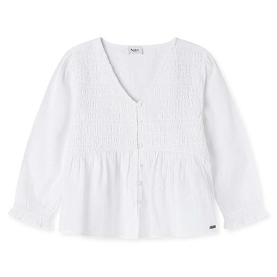 Blouse À Fronces Avec Col En V PEPE JEANS