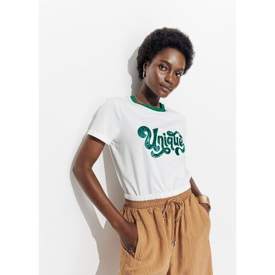 T-shirt à message PROMOD