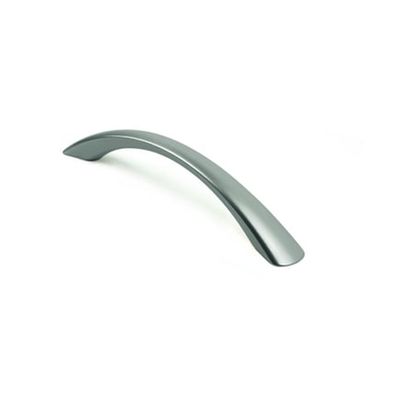 Poignée De Meuble, Aluminium Chromé Mat, 165 Mm REI