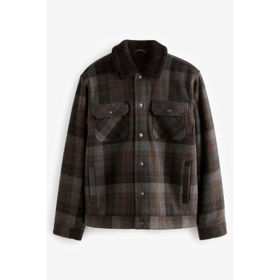 Veste aux carreaux manches longues NEXT