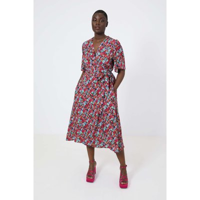 Robe longue de forme portefeuille JEAN-MARC PHILIPPE