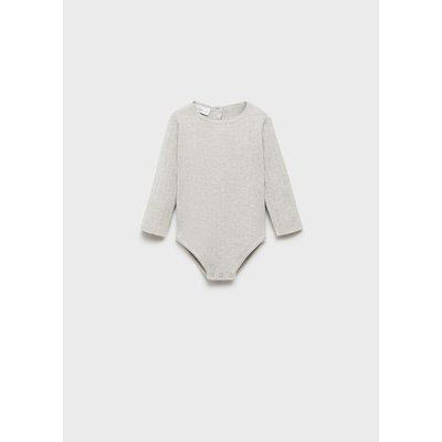 Body maille manches longues MANGO BABY