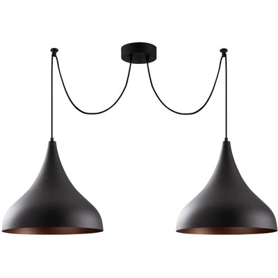 Suspension double en métal Berceste HANAH HOME