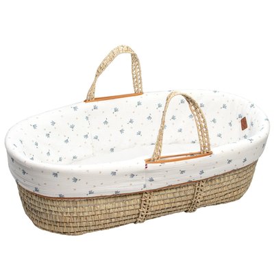 Couffin bébé avec Matelas, Habillage et Drap Housse BLEUET SEVIRA KIDS