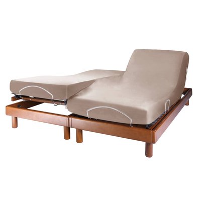 Drap housse literie de relaxation percale bio - ELISE CAMIF