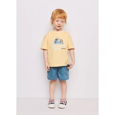 T-shirt en coton imprimé MANGO BABY