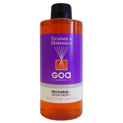 Parfum d'intérieur - Recharge goatier escapade à Marrakech 500 ml GOA