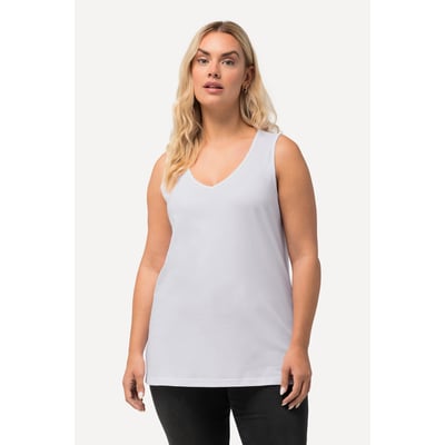 Top V, coupe ajustée, fentes ULLA POPKEN