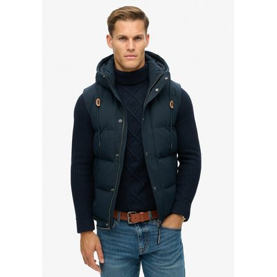 Doudoune à capuche sans manches Everest SUPERDRY