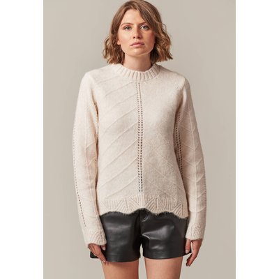 Pull ajouré avec finitions ondulées GALITA DEELUXE