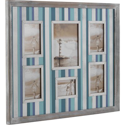 cadre mural  pour photos ambiance bord de mer RECOLLECTION