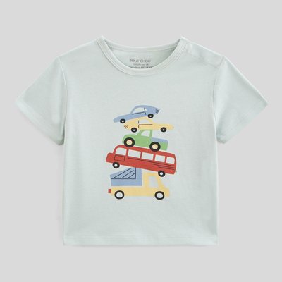 T-shirt manches courtes imprimé en coton BIO GOTS BOUT'CHOU