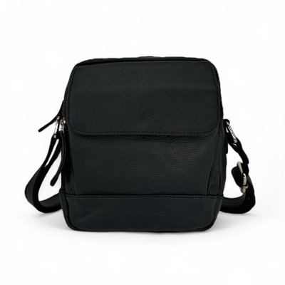 Sacoche homme à bandoulière en cuir lisse KID OH MY BAG