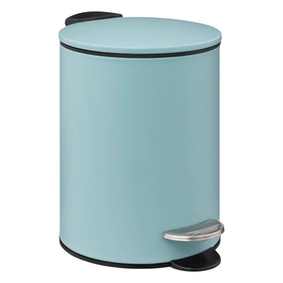 Poubelle salle de bain 3L en métal avec pédale COLORAMA 5FIVE SIMPLY SMART