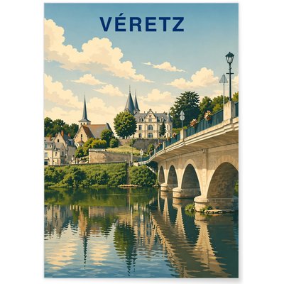 Affiche Véretz L'AFFICHERIE