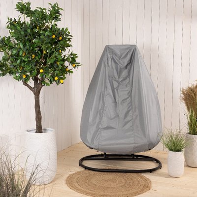 Housse pour fauteuil suspendu 2 places œuf (gris) PIER IMPORT