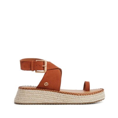 Sandales Compensées En Daim PEPE JEANS