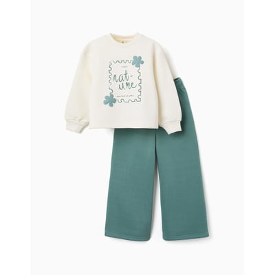 Ensemble de jogging en coton peigné avec imprimé art ZIPPY