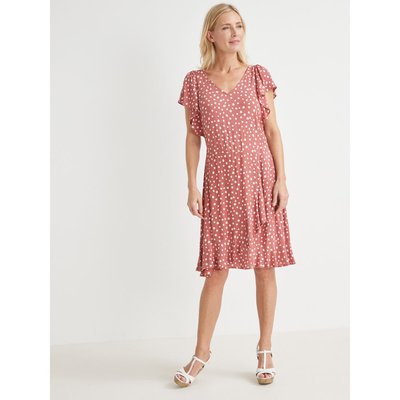 Robe fluide à volants DAXON