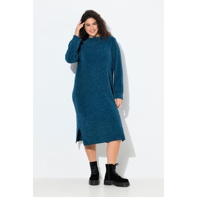 Robe midi en fil chenille à large ULLA POPKEN
