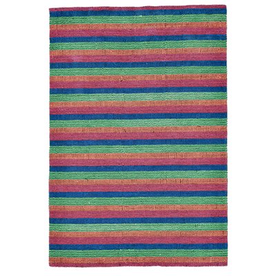 Tapis tissé main en PET recyclé pour l'intérieur et l'extérieur - Kyoto THEKO