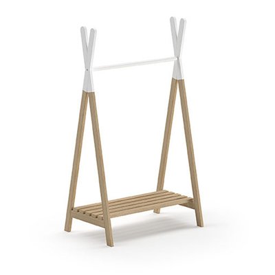 Portant à vêtements enfant en bois - AULIA DRAWER