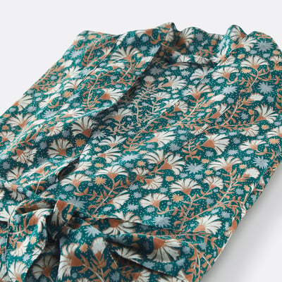 Albornoz kimono 100% gasa de algodón, Kalyan LA REDOUTE INTERIEURS