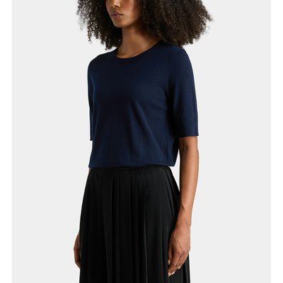 Pull Lyvia En Laine Mérinos Unie JODHPUR