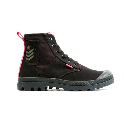 Boots en toile Pampa Hi Army PALLADIUM