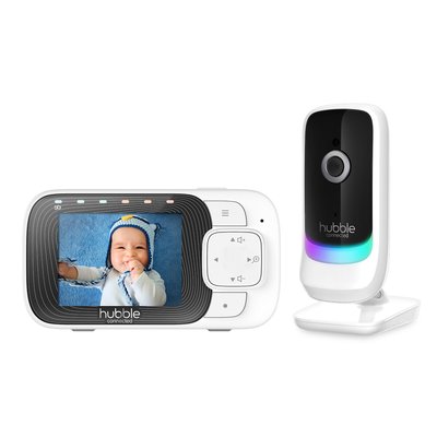 2.8" Nursery Pal Essentials Baby Monitor - White HUBBLE