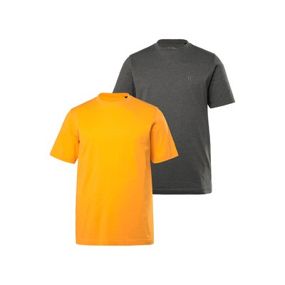 Lot de 2 T-shirts, col rond JP1880