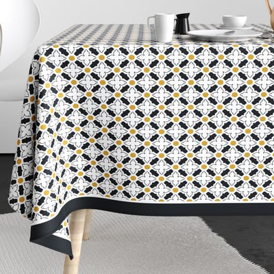 Nappe rectangulaire anti tache Coton Porta EDEN