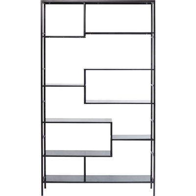 Étagère en verre et acier 195x115cm, LOFT KARE DESIGN