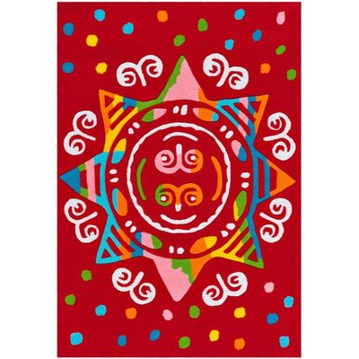 Tapis tissé acrylique mandala spirit ARTE ESPINA
