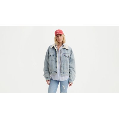 Jeansjacke 90's Trucker mit Teddyfleece-Futter LEVI'S