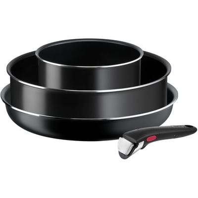 Batterie de cuisine Ingenio Easy Cook N Clean Black 4 pcs L1539002 TEFAL