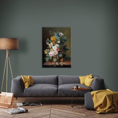 Toile imprimée Nature morte avec des fleurs ART FOR THE HOME