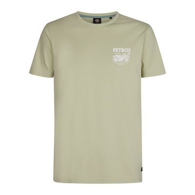 T-shirt Relaxed, logótipo atrás PETROL INDUSTRIES