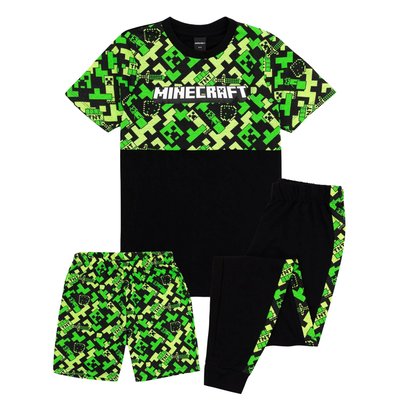 Ensemble de pyjama court MINECRAFT