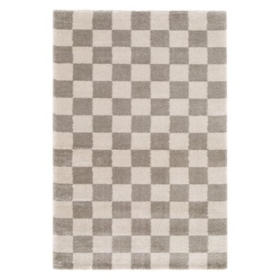 Tapis ultra doux en fibres recyclées CARREAUX AFK LIVING