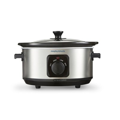 Stainless Steel 3.5L Slow Cooker - 460017 MORPHY RICHARDS