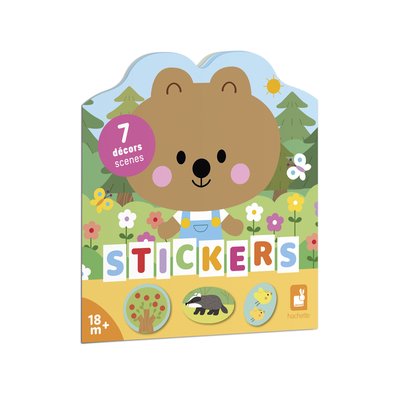 Gommettes - Cahier De Stickers La Forêt JANOD