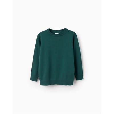Pull en Maille Uni ZIPPY