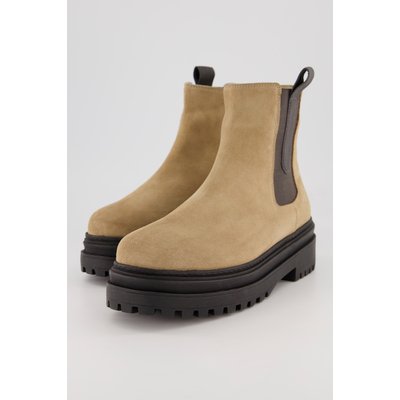 Bottines Chelsea en cuir, cuir en daim ULLA POPKEN