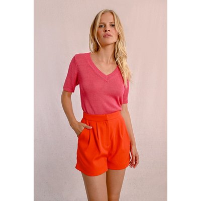 Pull en maille manches courtes MOLLY BRACKEN