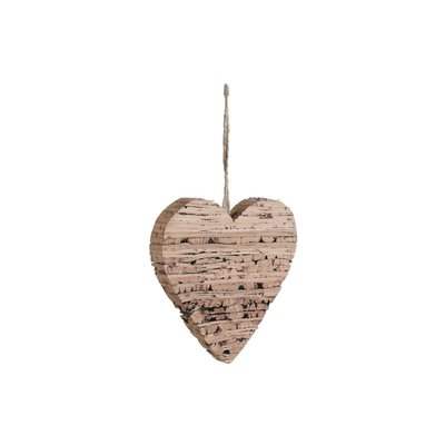 Décoration coeur à suspendre en bouleau AUBRY GASPARD