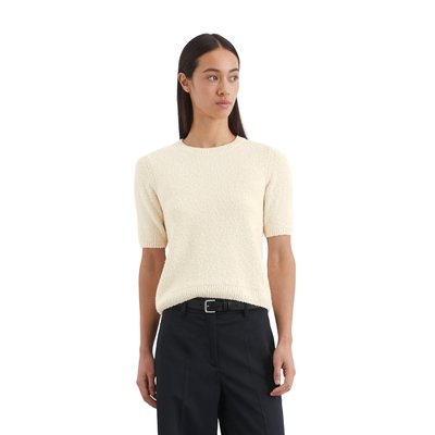 Pull bouclette slim en mélange de coton organique MARC O'POLO