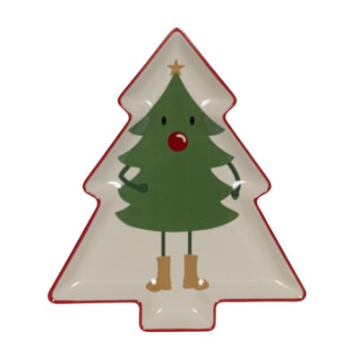 Plat en forme de sapin Arnold 30 cm - ARNOLD AMADEUS