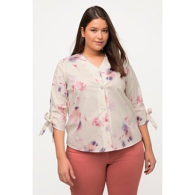 Chemisier, oversize, col en V, manches 3/4 ULLA POPKEN