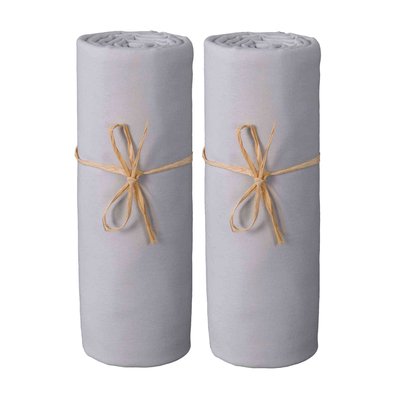 Drap housse jersey bio (lot de 2) P TIT BASILE